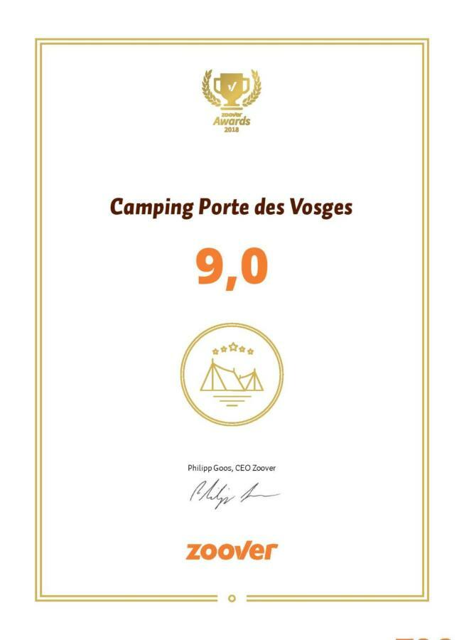 Camping Porte Des Vosges Бюльньевиль Экстерьер фото